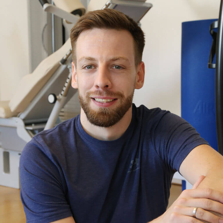 Physiotherapist Matthias Hähnel