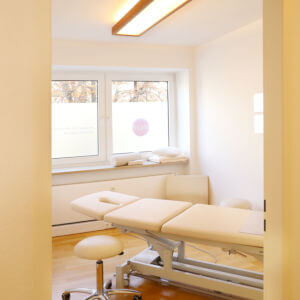 Room for a chiropractic treatment